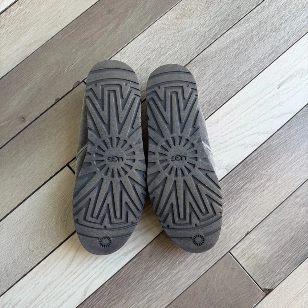 UGG Kenton slippers in a gray suede color (Men’s)